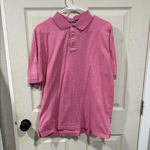 George Straight Wranglers Men's Pink Polo Shirt